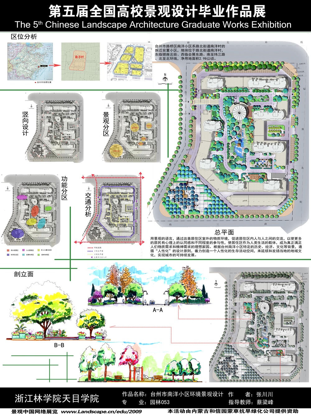 台州市南洋小区环境景观设计-1