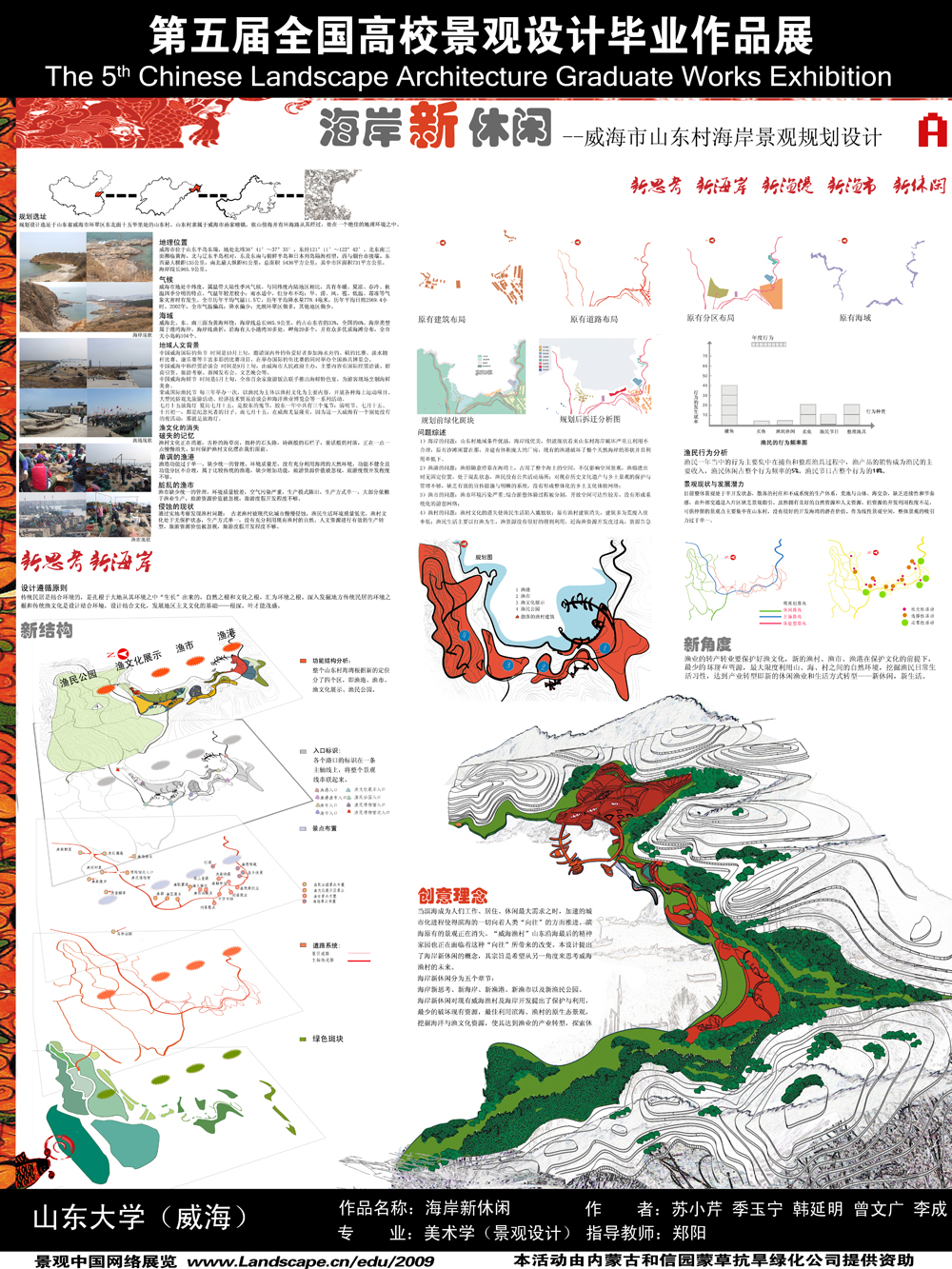 海岸新休闲——威海市山东村海岸景观规划设计-1
