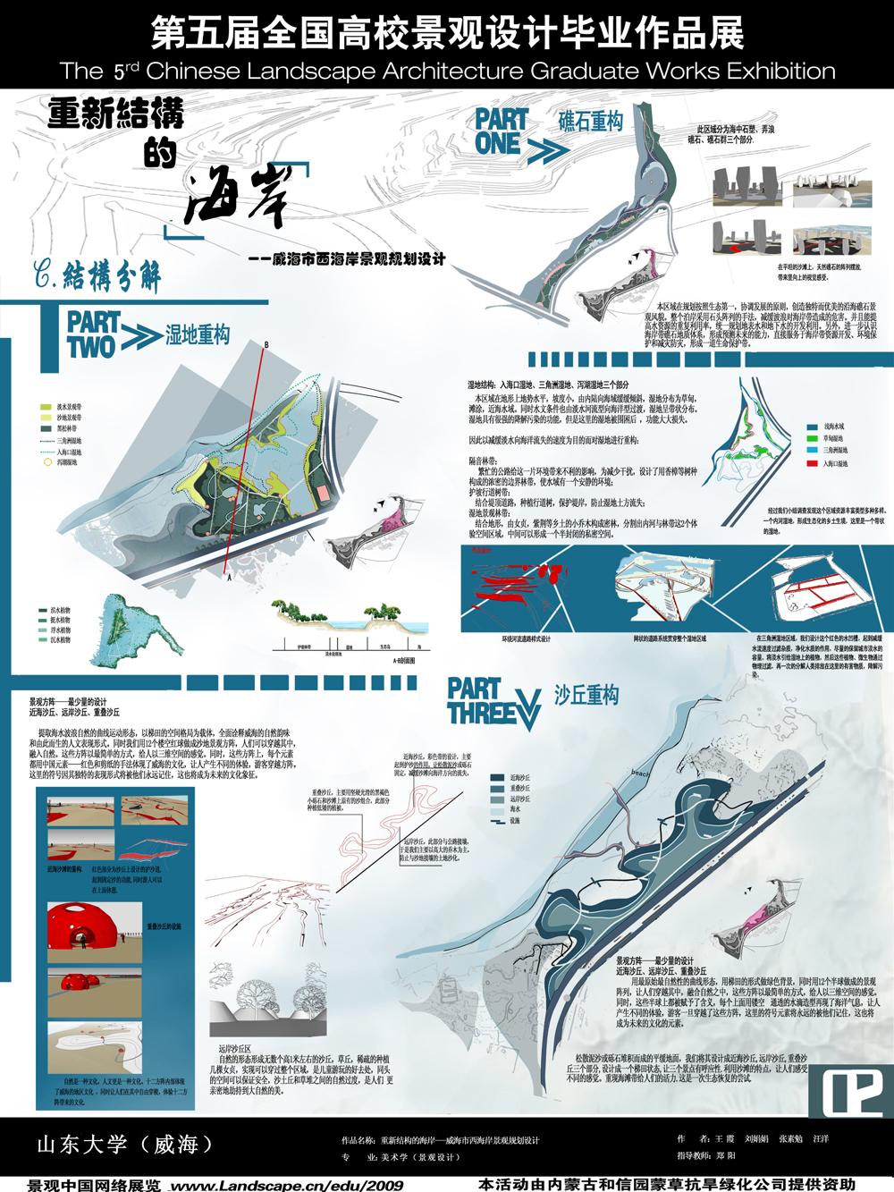 重新结构的海岸——威海市西海岸景观规划设计-2