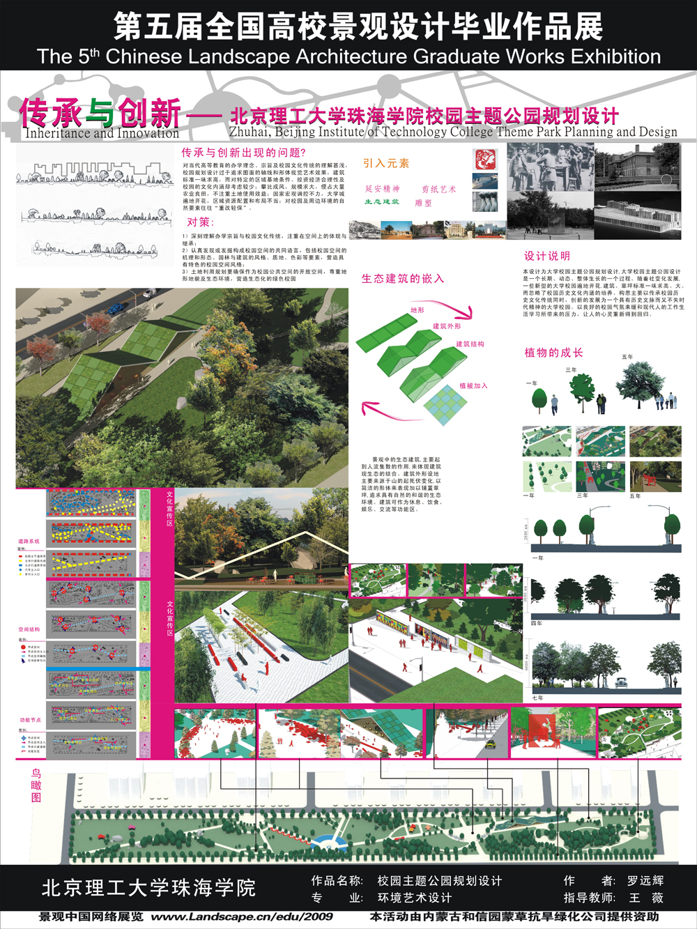 传承与创新--北京理工大学珠海学院校园主题公园规划设计-2