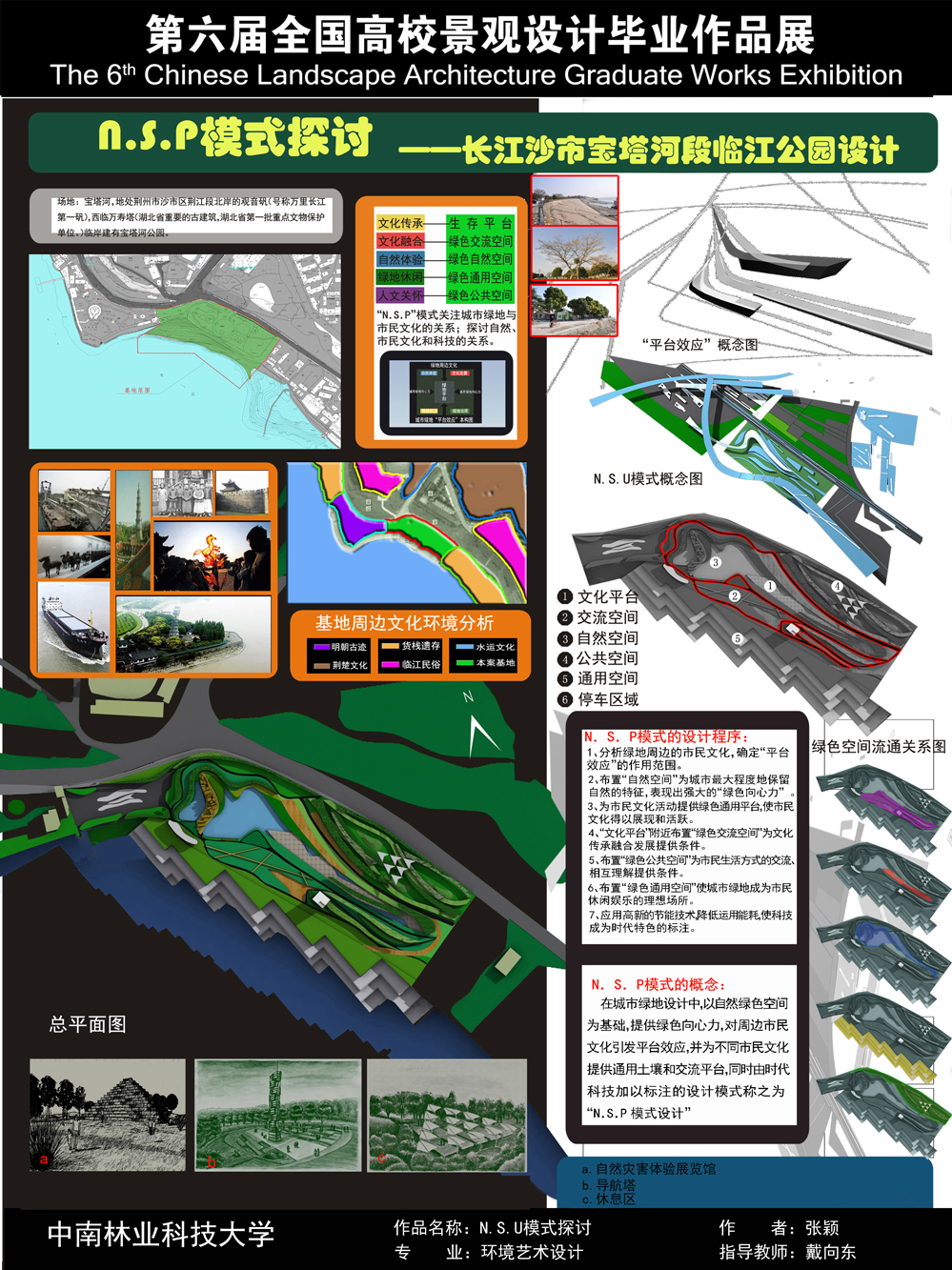 N.S.P模式探讨——长江沙市宝塔河段临江公园设计-1