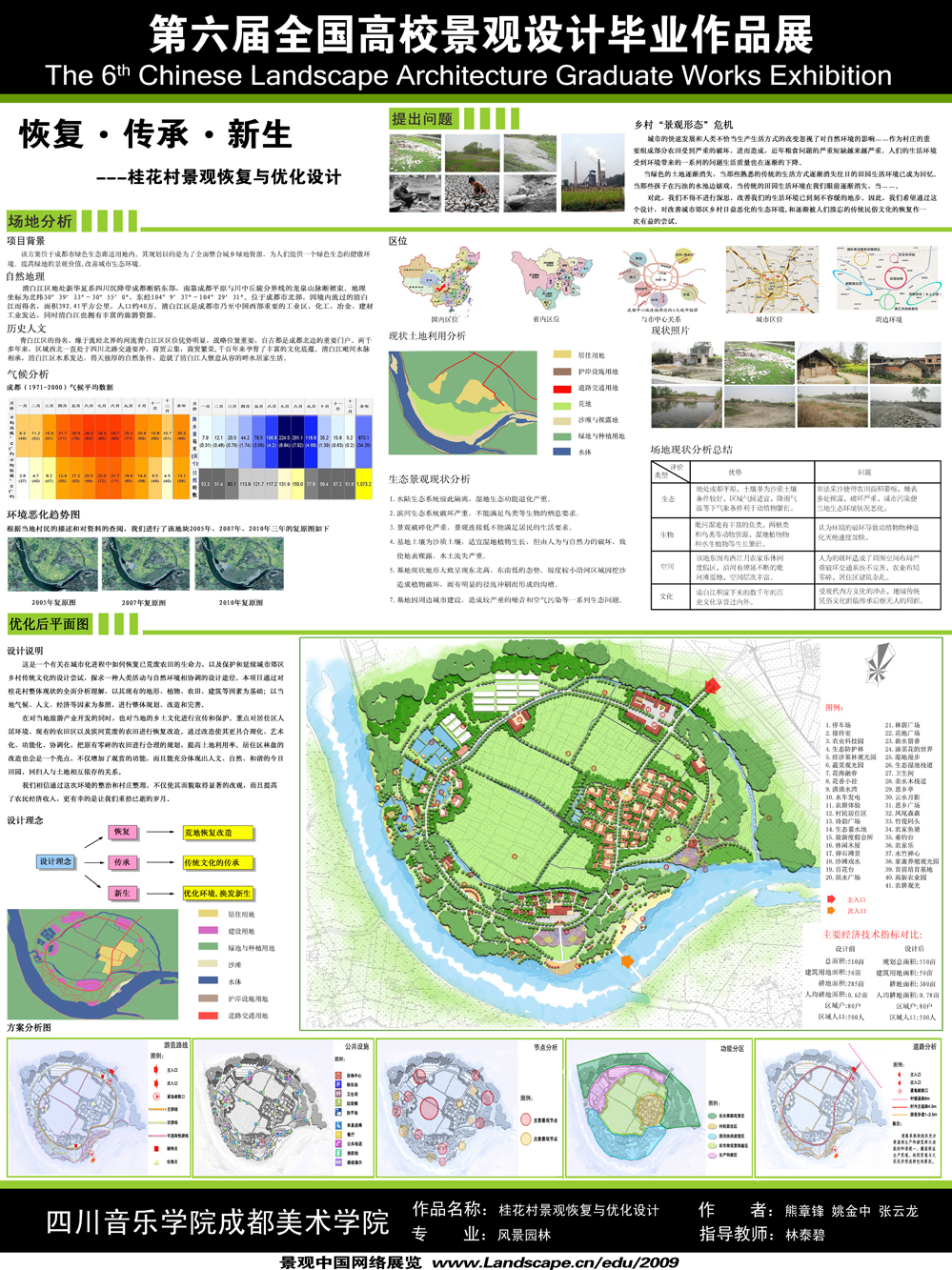 桂花村景观恢复与优化设计-1