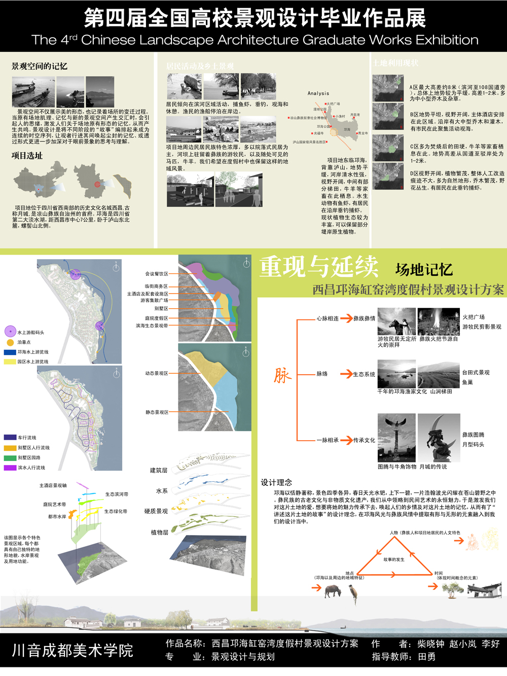 重现与延续——西昌邛海缸窑湾度假村景观设计方案-2