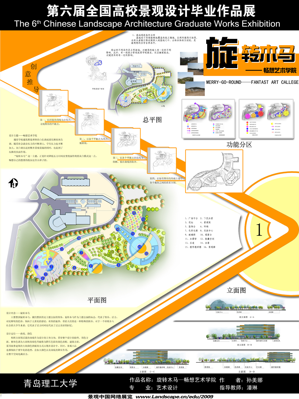 旋转木马——畅想艺术学院景观设计-1