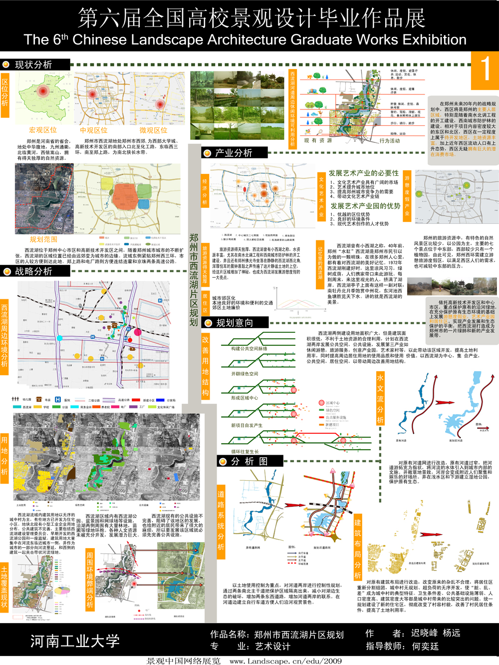 郑州市西流湖片区规划-1