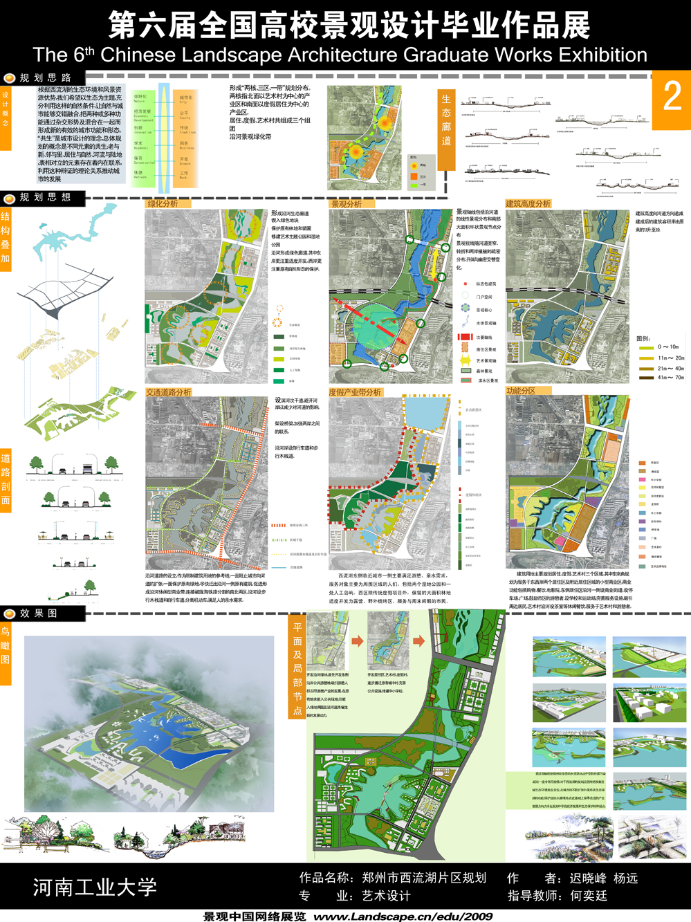 郑州市西流湖片区规划-2