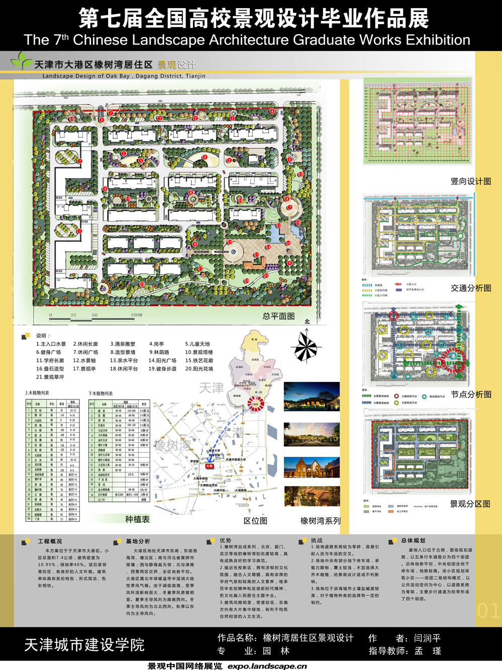 天津市大港区橡树湾居住区景观设计-1