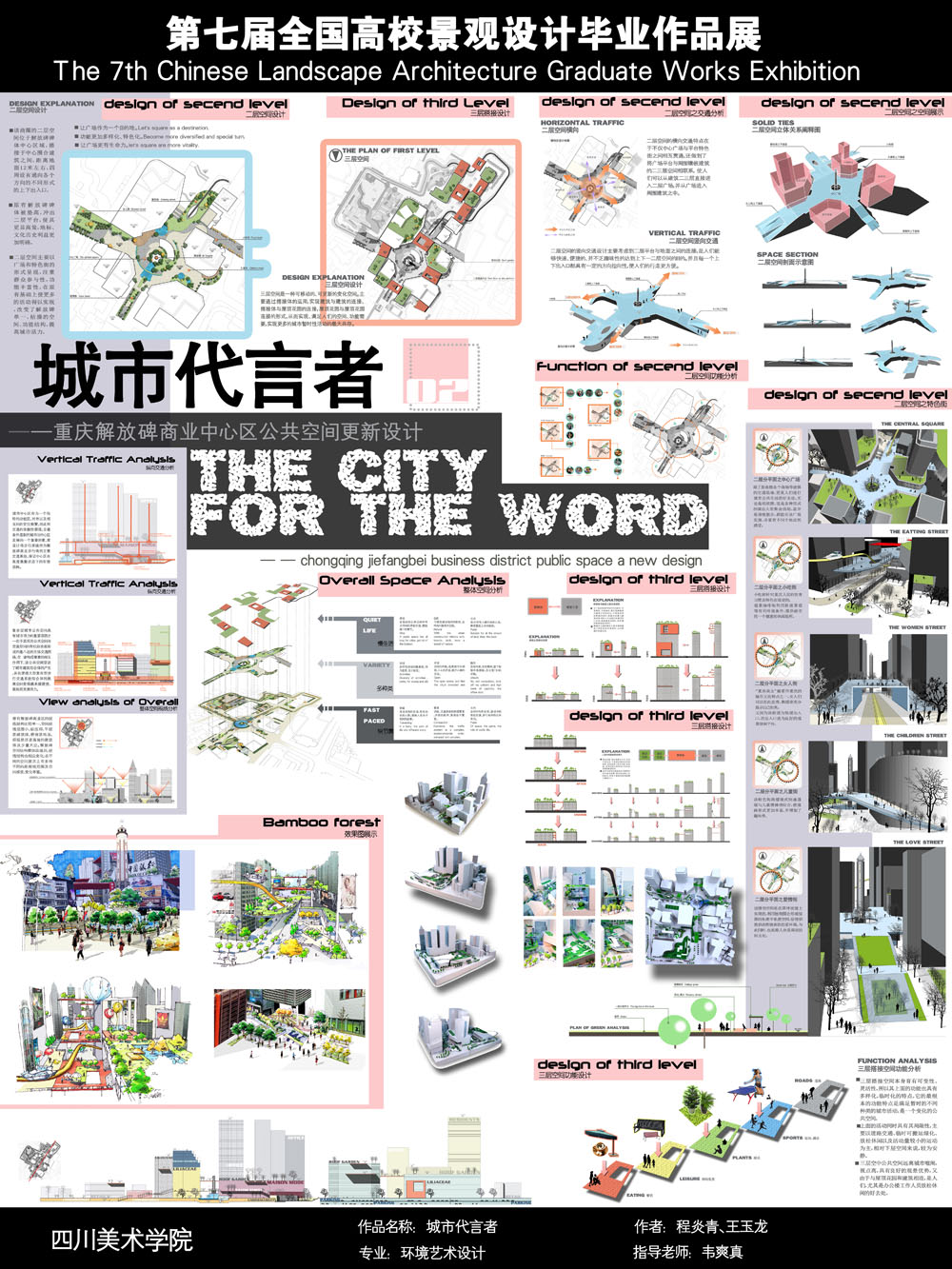 城市代言者—— 重庆解放碑商业中心区公共空间更新设计-2