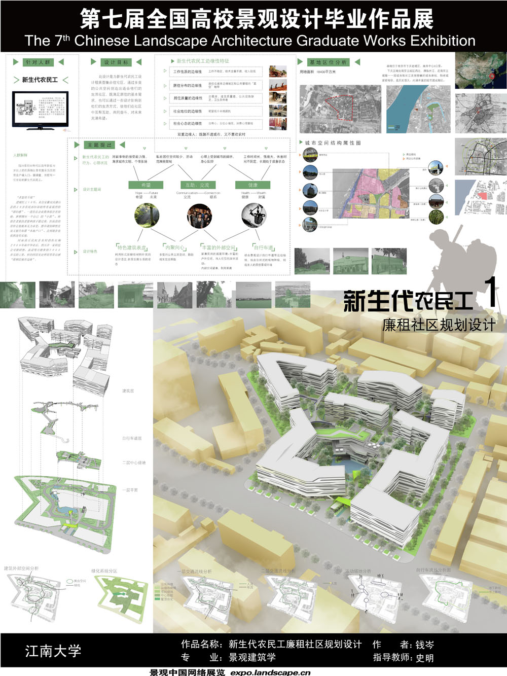 新生代农民工廉租社区规划设计-1