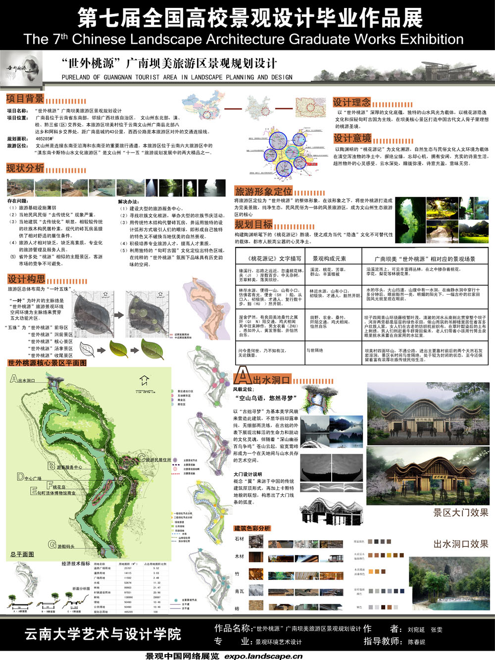 “世外桃源”广南坝美旅游区景观详细规划-1