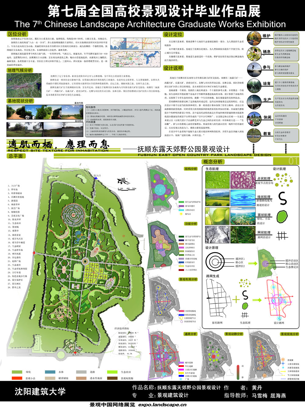 适肌而栖，应理而息----抚顺东露天郊野公园景观设计-1