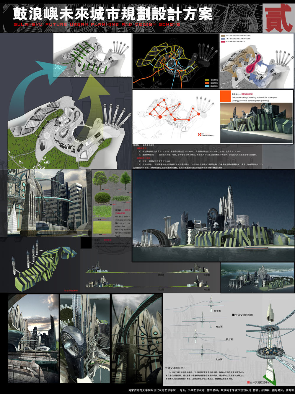 鼓浪屿未来城市规划方案设计-2