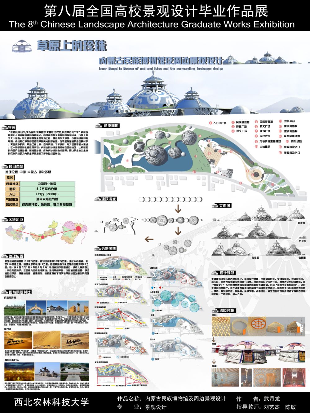 内蒙古民族博物馆及周边景观设计-1