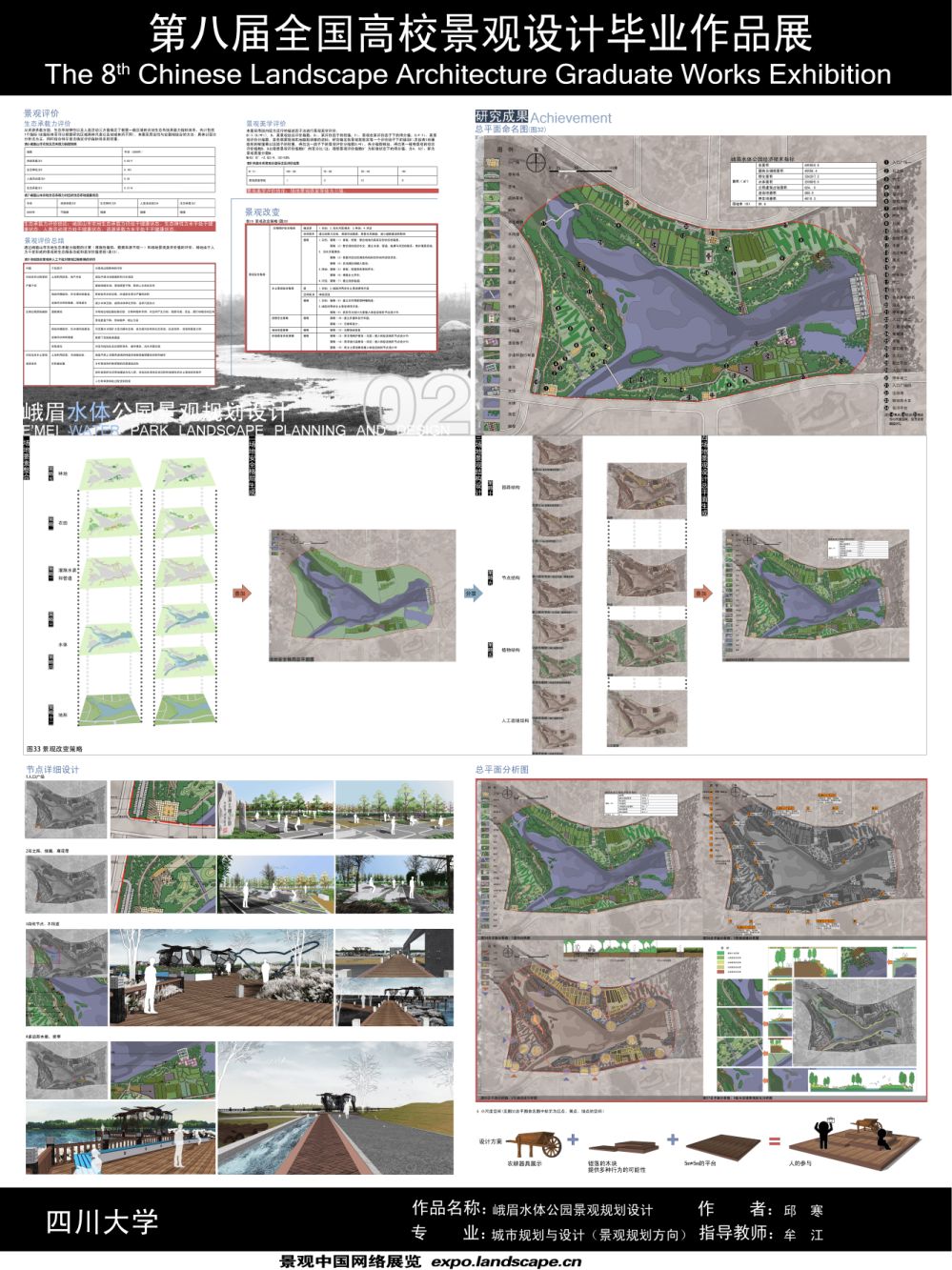 峨眉水体公园景观规划设计-2