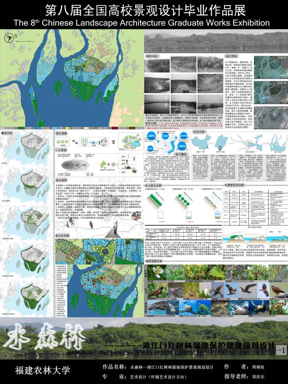 水森林—漳江口红树林湿地保护景观规划设计-1