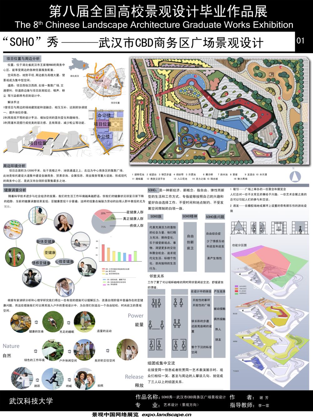 “SOHO”秀——武汉市CBD商务区广场景观设计-1