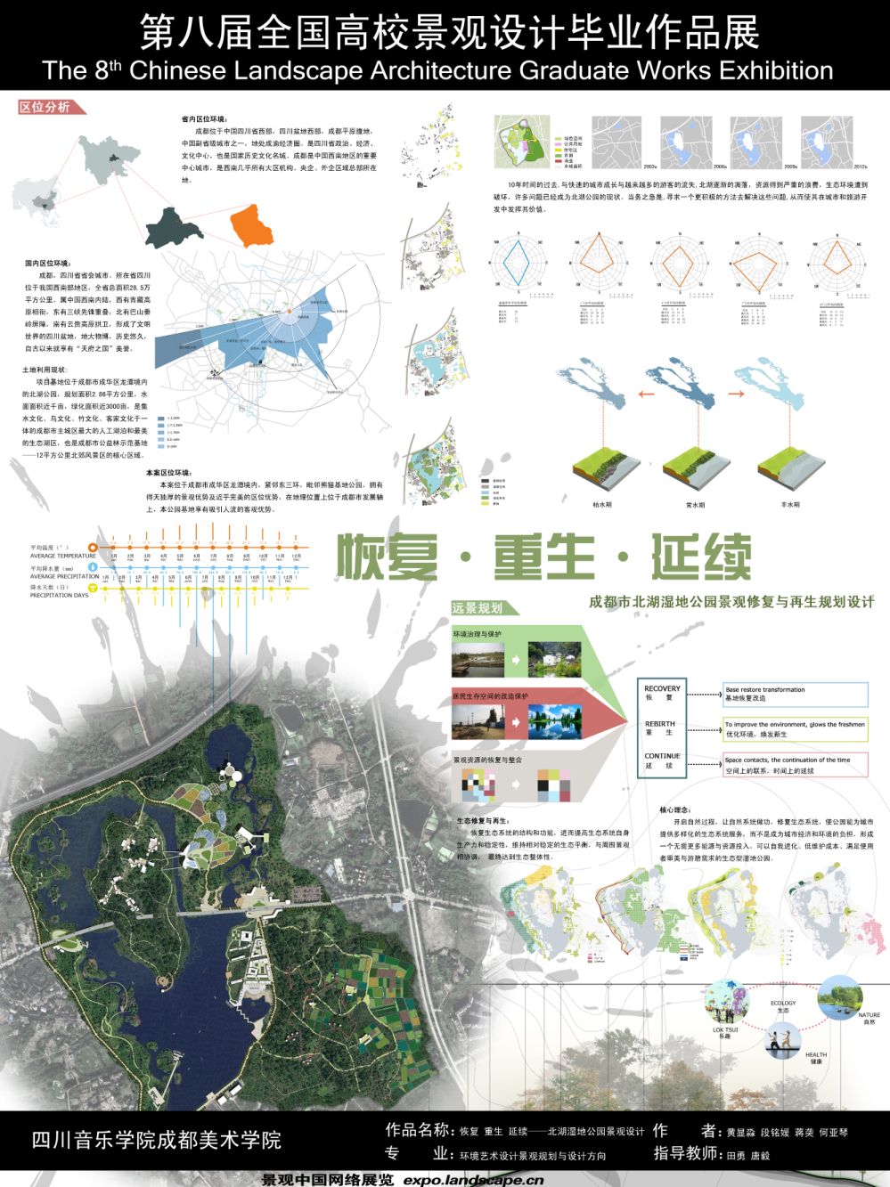 恢复·重生·延续-北湖湿地公园景观设计-1