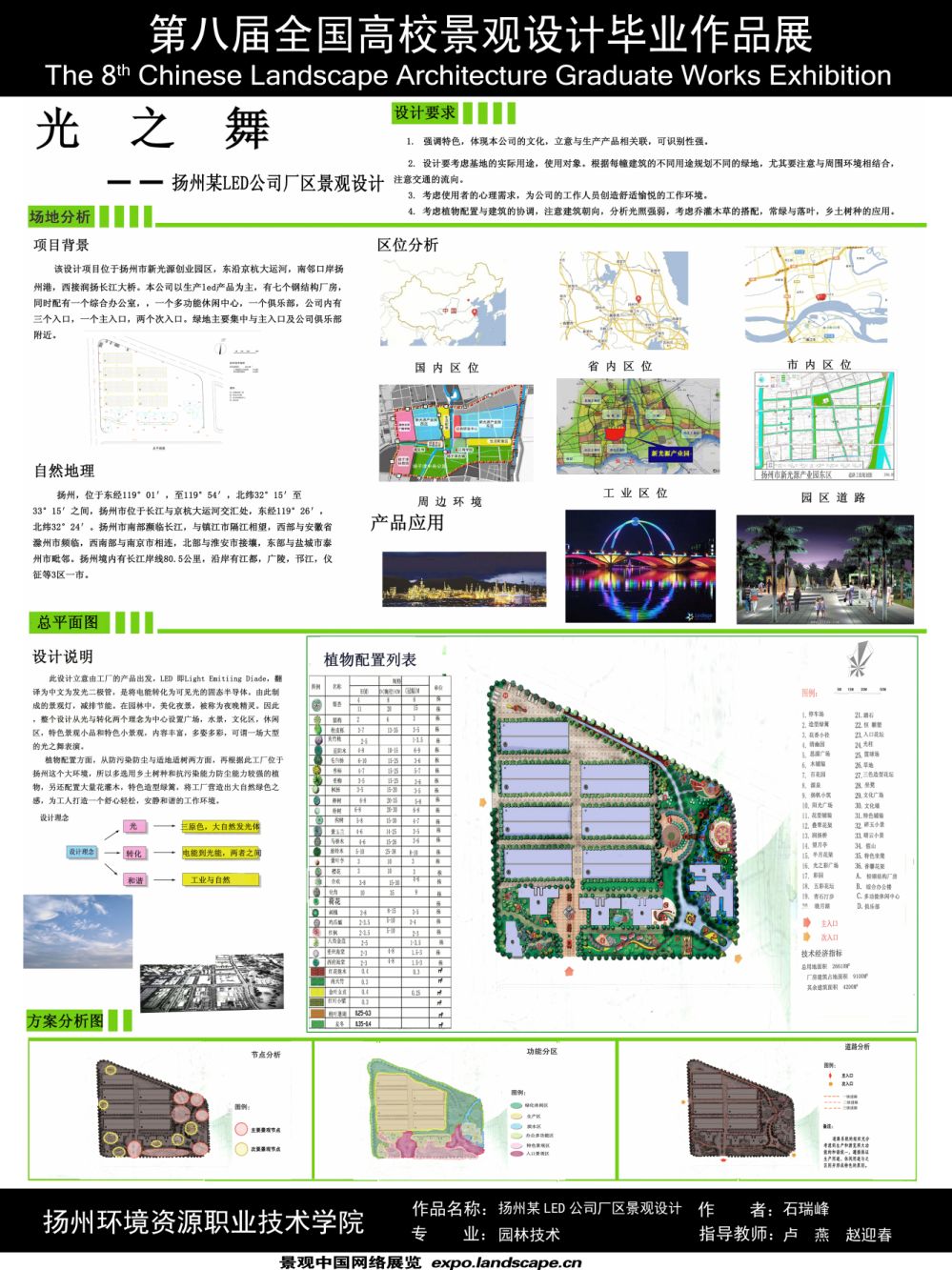 扬州某LED公司厂区景观设计-1