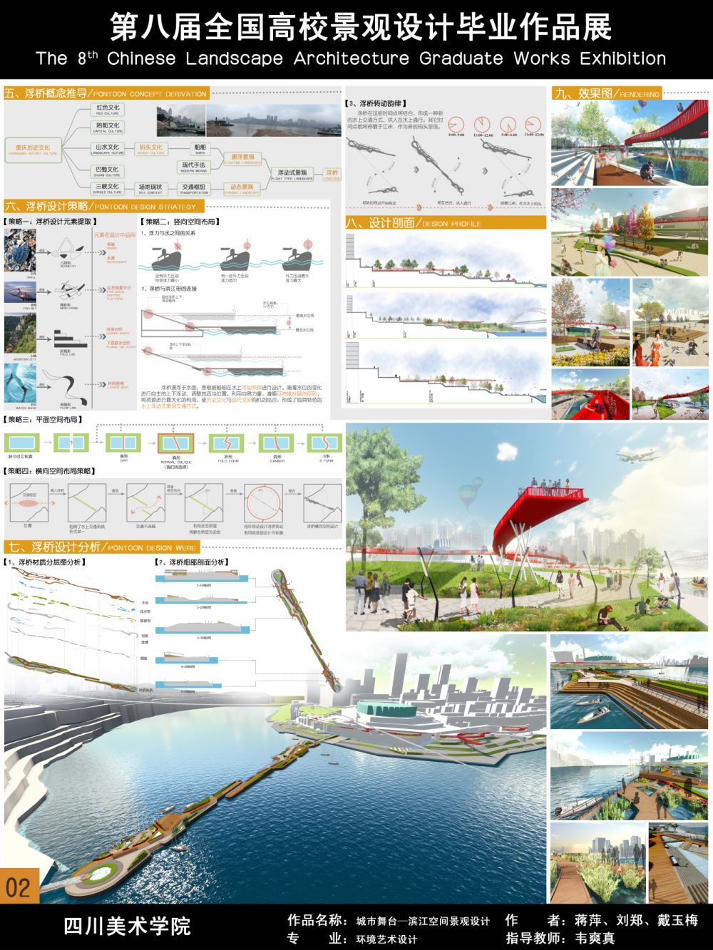 城市舞台——重庆市江北嘴滨江空间景观设计-2