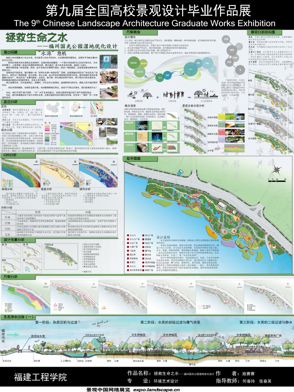拯救生命之水-福州国光公园湿地优化设计-1