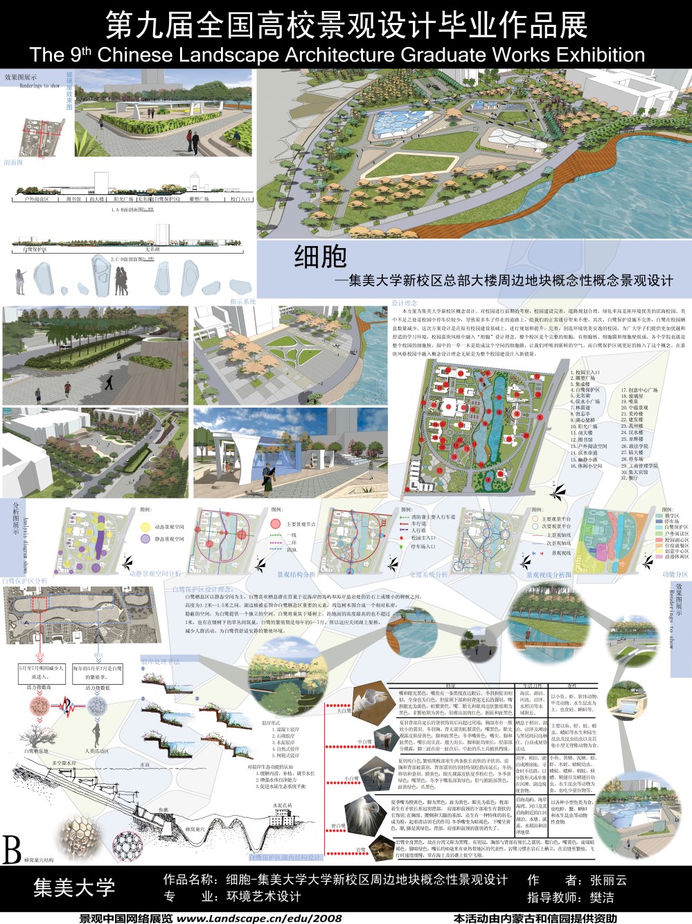 细胞-集美大学新校区总部大楼周边地块概念性景观设计-2