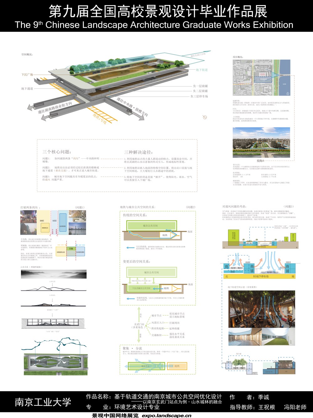 基于轨道交通的南京城市公共空间优化设计-1