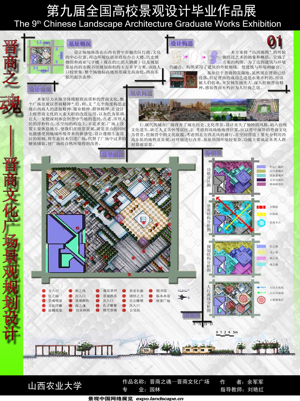 晋商之魂—晋商文化广场景观规划设计-1