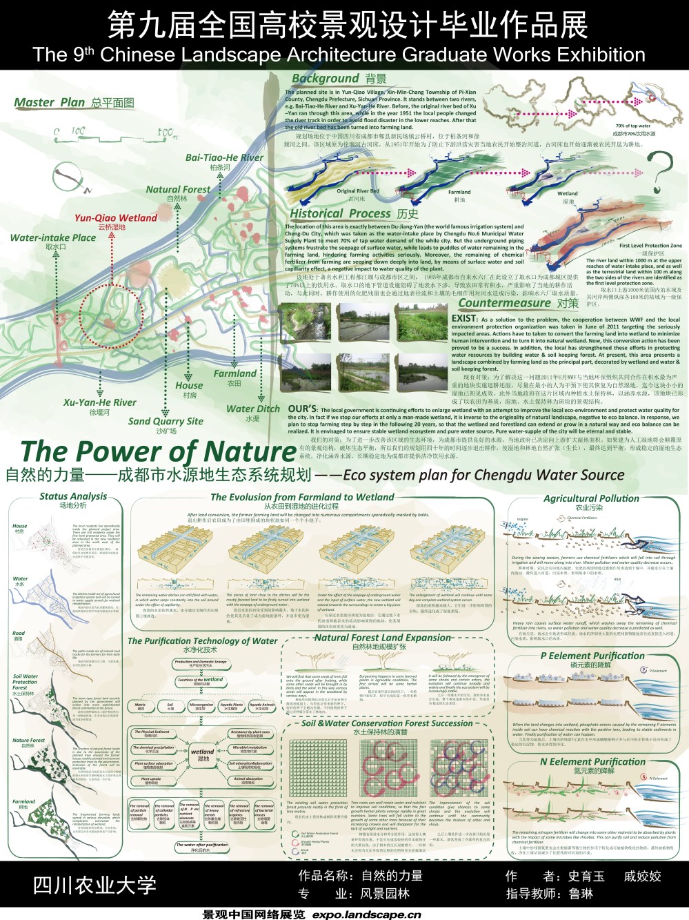 自然的力量——成都市水源地生态系统规划-1