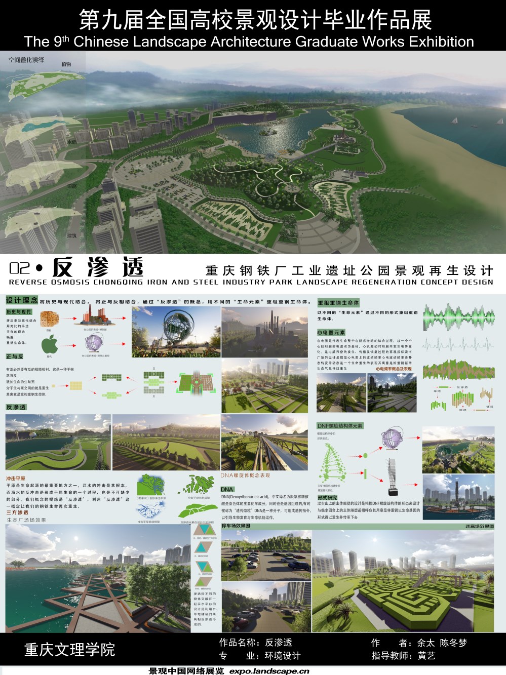 反渗透——重庆钢铁厂工业遗址公园景观再生设计-2