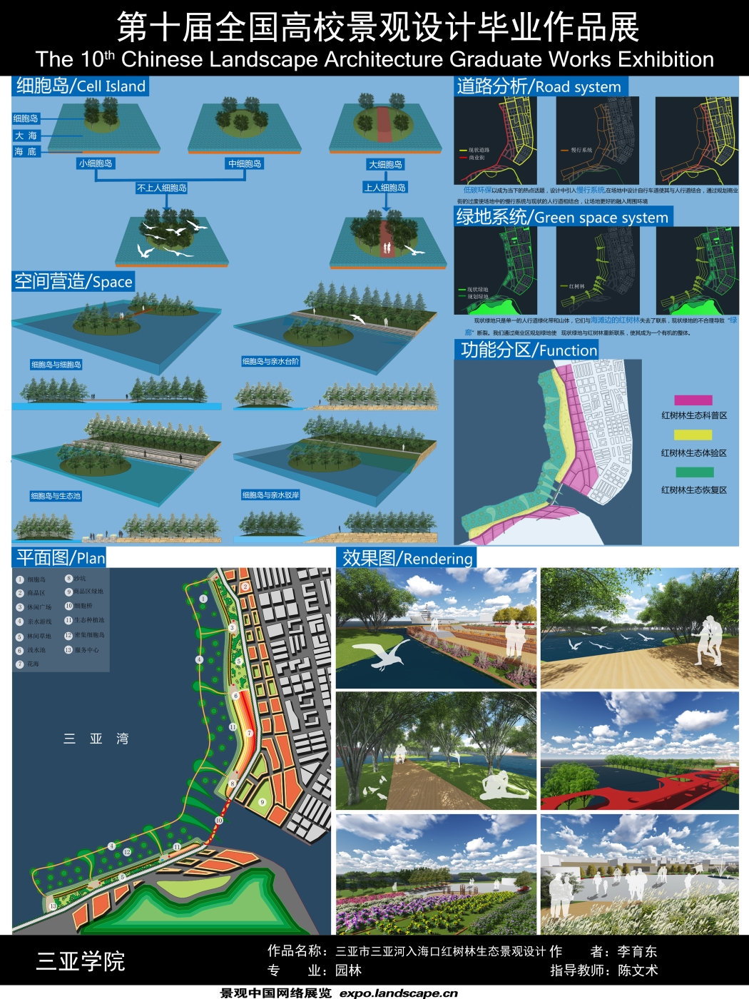 三亚市三亚河入海口红树林生态景观设计-2