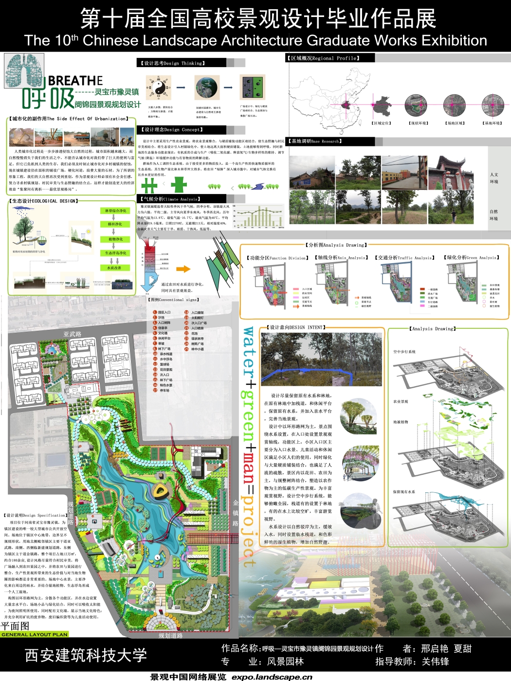 呼吸—河南省灵宝市豫灵镇阌锦园景观规划设计-1