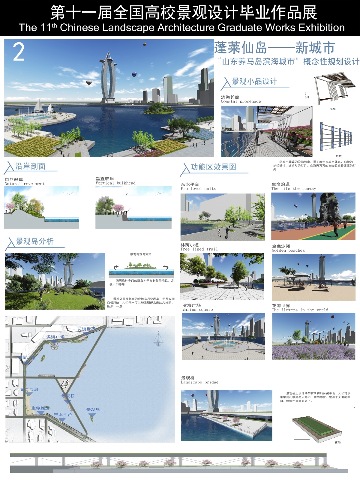 蓬莱仙岛——新城市 山东养马岛滨海城市概念性规划设计-1