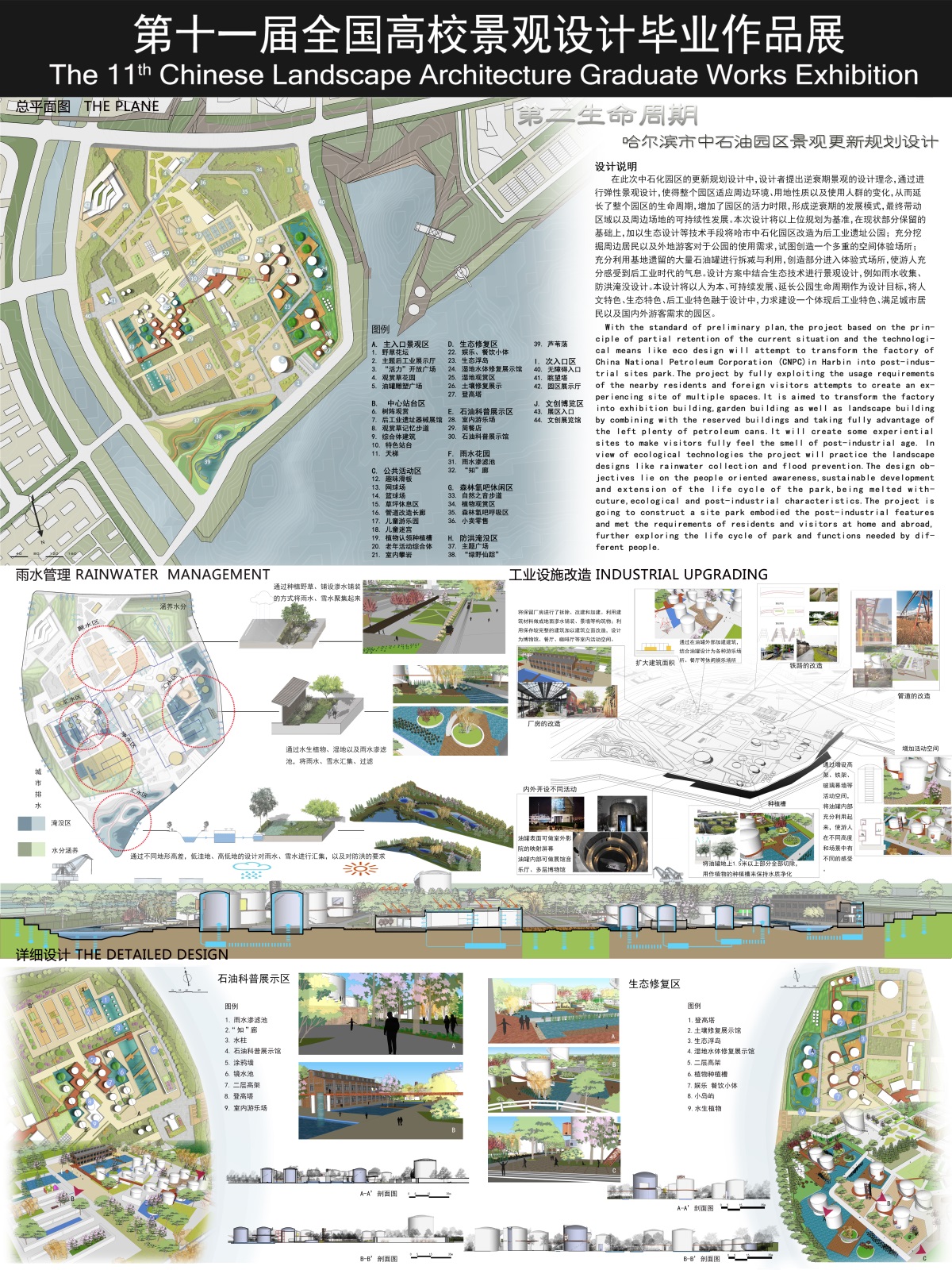 第二生命周期——哈尔滨市中石油厂区景观更新规划设计-2
