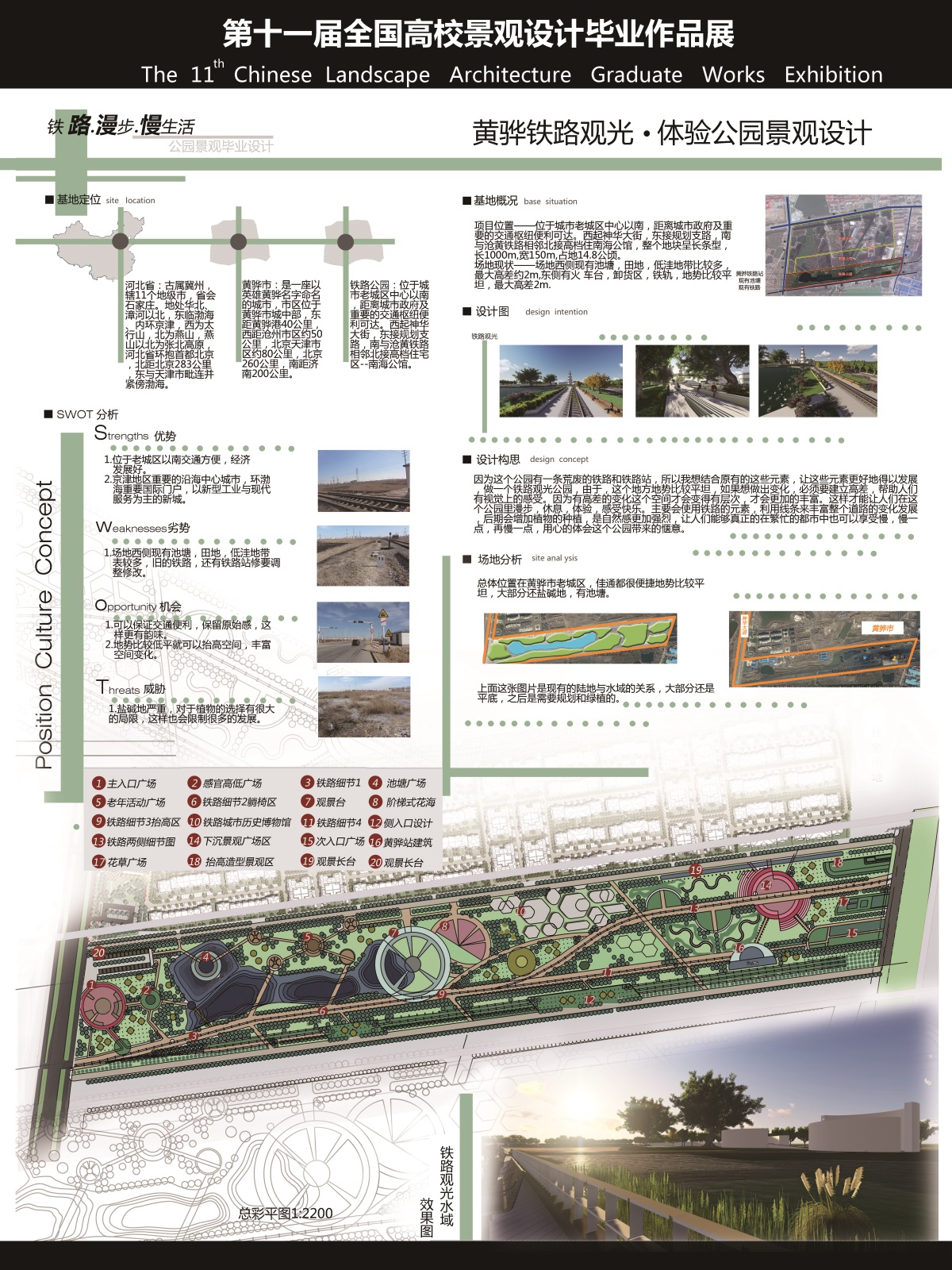 黄骅铁路观光-体验公园景观设计-1