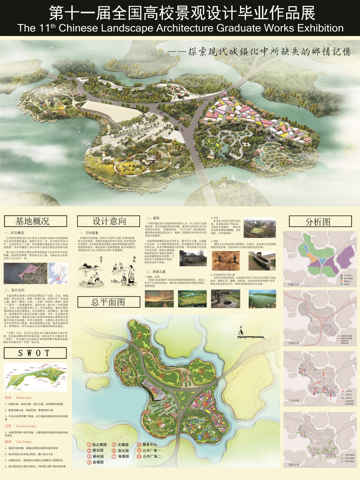 江苏省第九届园艺博览会地方系列展园景观设计-1