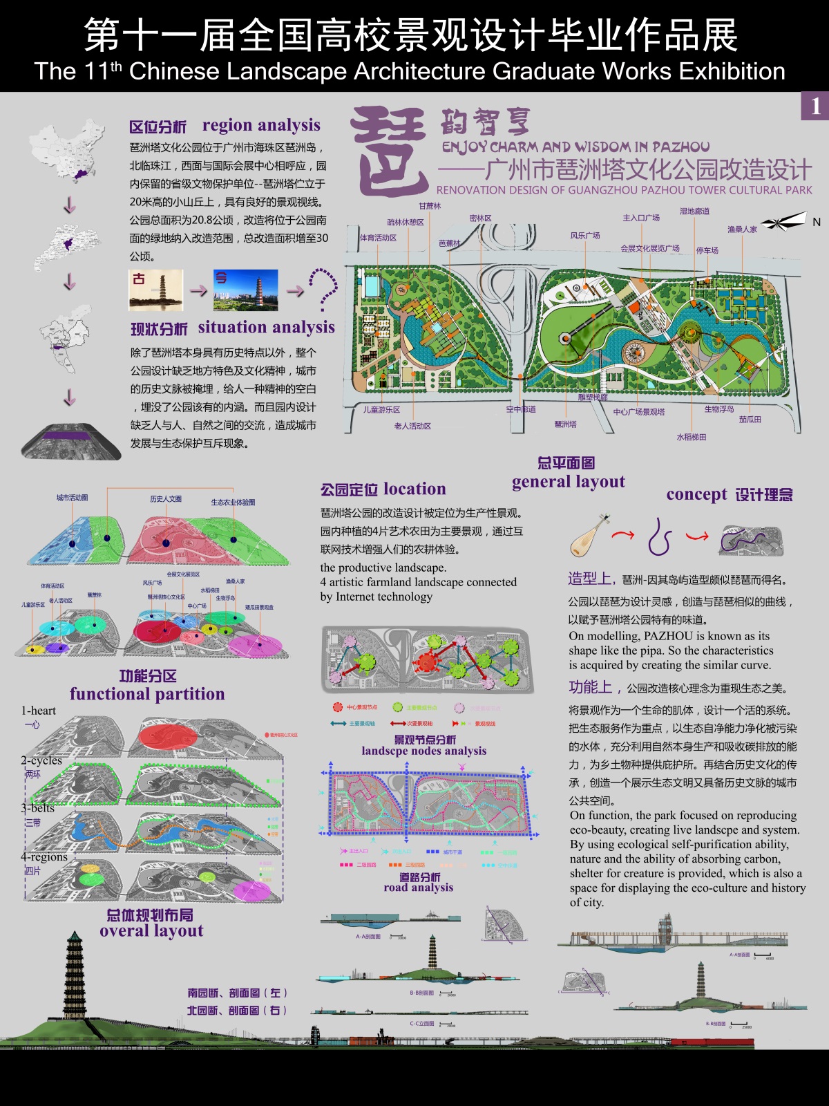 琶韵智享--广州市琶洲塔文化公园改造设计-2