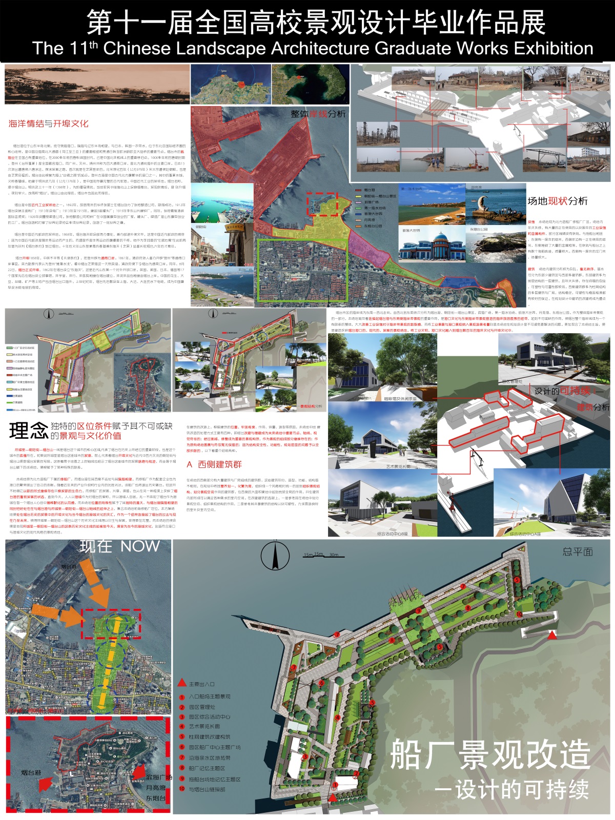 烟台朝阳街船厂改造景观规划设计-2