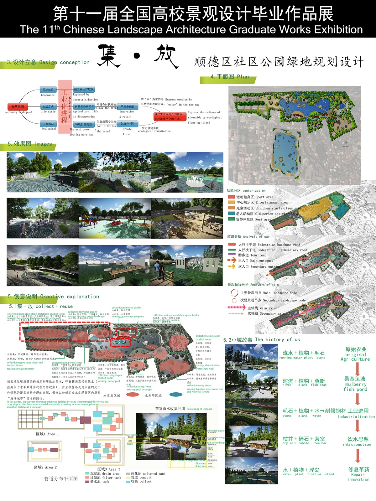 集·放 顺德区社区公园绿地规划设计-1