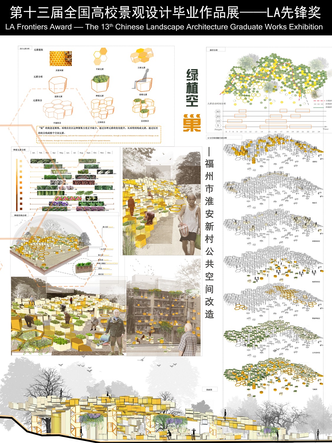 绿植空巢——福州市淮安新村公共空间改造-2