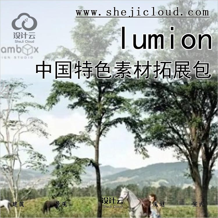 【044】lumion中国特色素材拓展包10GB-1