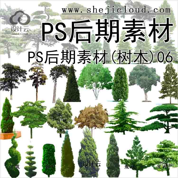 【7014】PS后期素材(树木)06-1