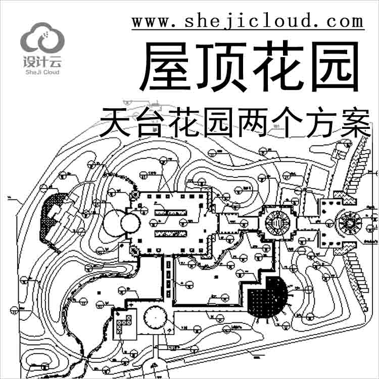 【11308】10套公园总图景观设计(CAD)-1