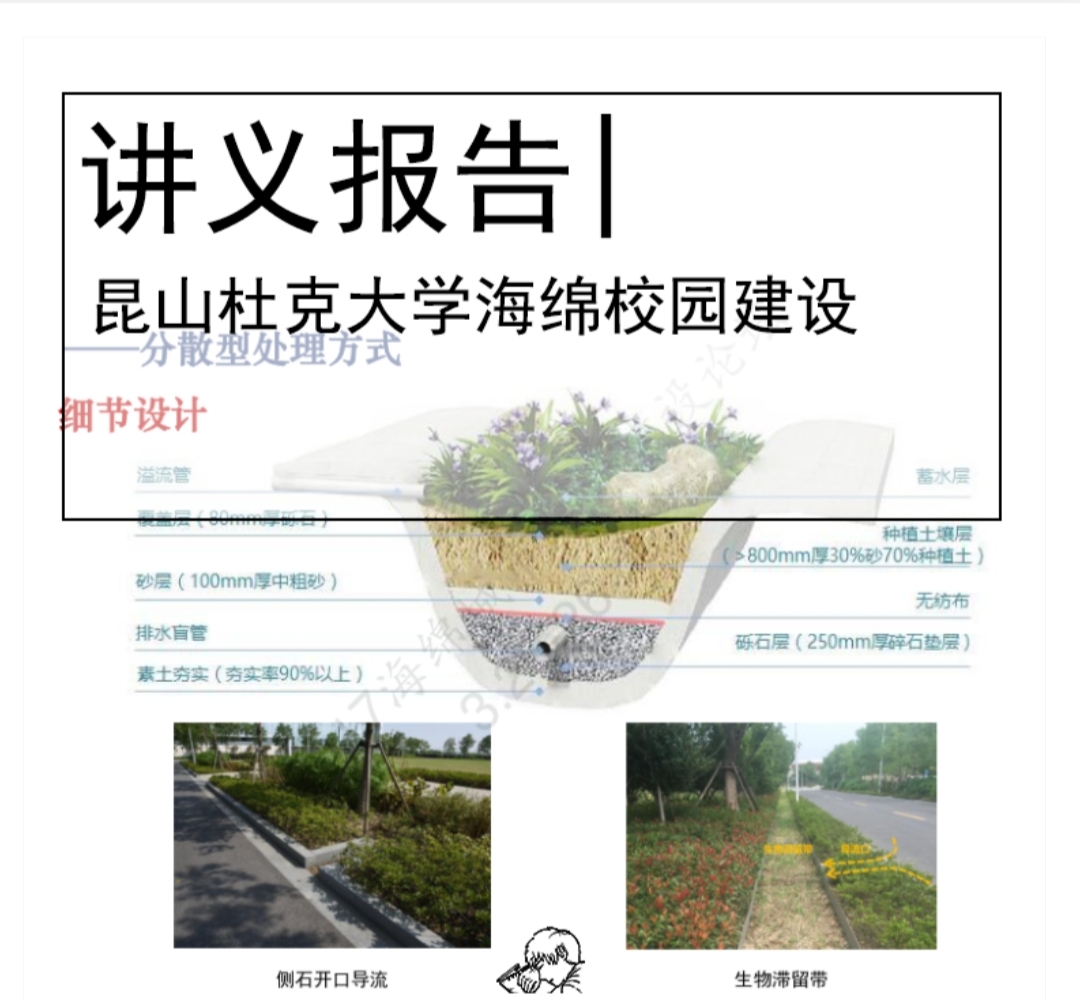 昆山杜克大学海绵校园建设-1