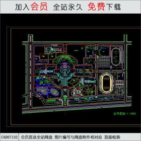 某高校规划图CAD