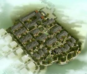 [江苏]多层苏州园林式住宅建筑设计方案文本