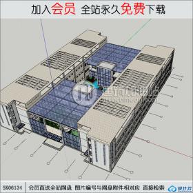 SK06134教学楼 现代风格