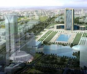 [江苏]100米现代风格办公综合体设计方案文本（知名建筑...