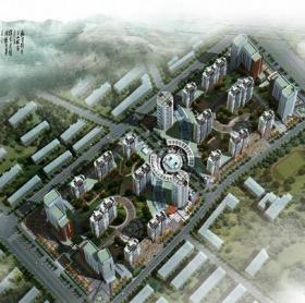 [内蒙古]古典风格高层居住区设计方案文本（知名设计院）