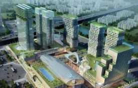 [河南]高层现代风格综合性商业综合体建筑设计方案文本