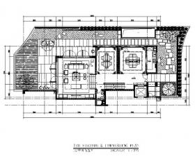 [天津]新中式别墅设计CAD施工图（含效果图）